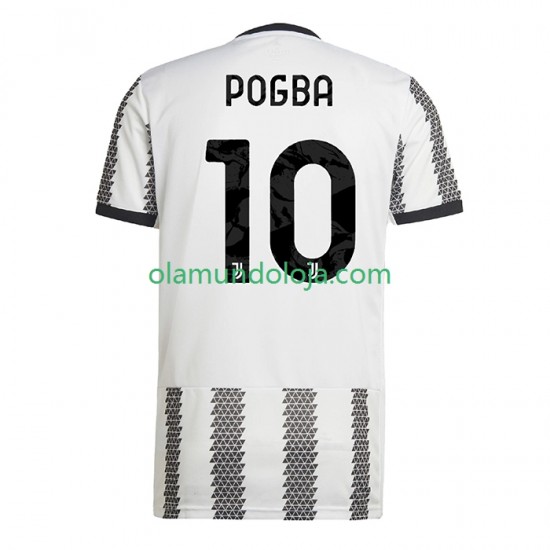 Camisola Juventus Pogba 10 Homem Equipamento Primeiro 2022-2023 Manga Curta